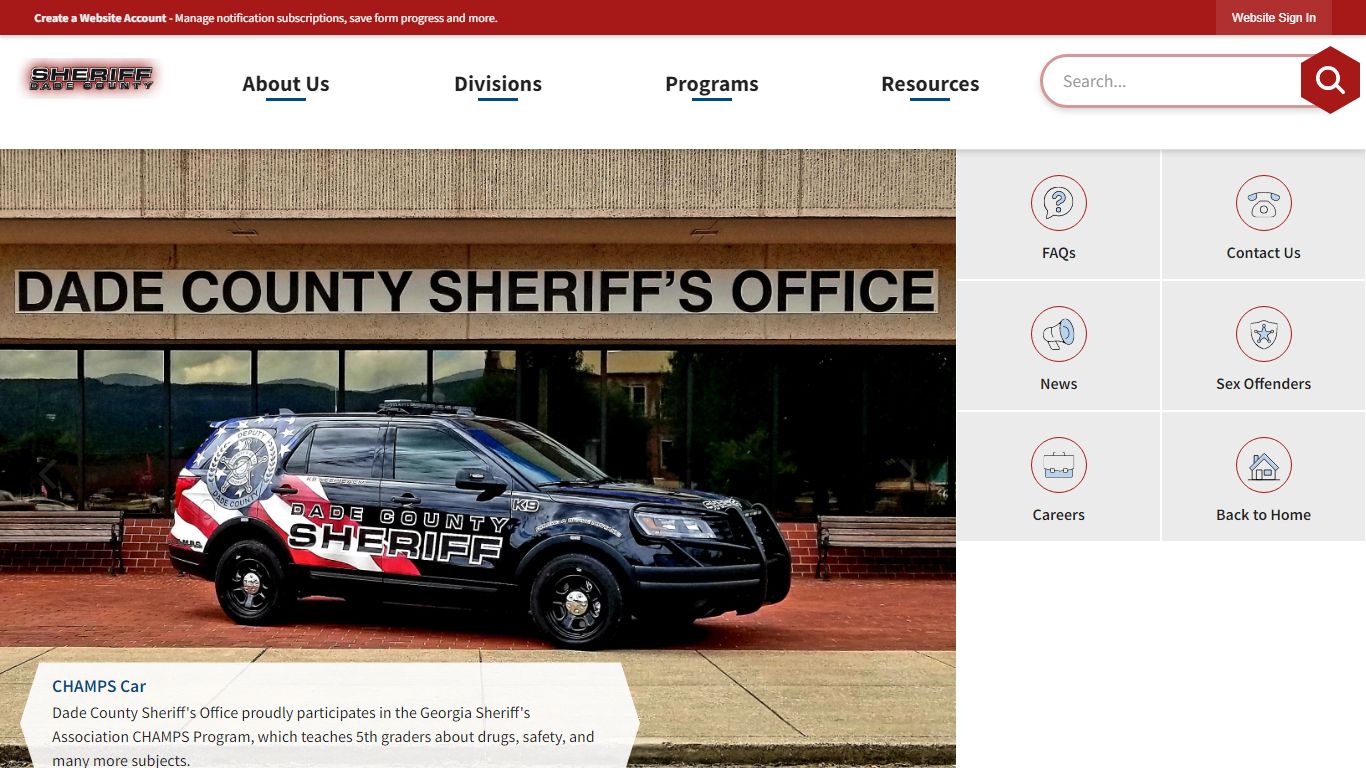Sheriff | Dade County, GA